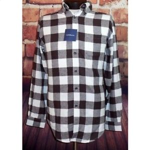 Croft & Barrow Men's Small Plaid Shirt-NWT